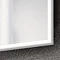 Venice White 500 x 800mm Rectangular Mirror Profile Large Image