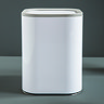 Venice White 7.5 Litre Swing Cover Bin