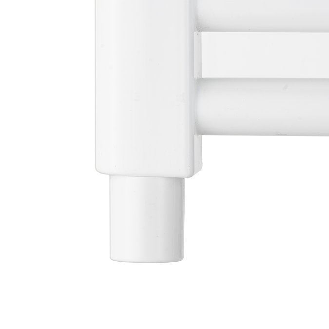 Venice White Cover Cap for Towel Rail Heating Elements