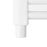 Venice White Cover Cap for Towel Rail Heating Elements