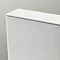 Venice White Frame 1400 x 700mm Rectangular Mirror Feature Large Image