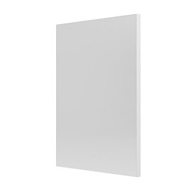 Venice White Frame 600 x 800mm Rectangular Mirror Large Image