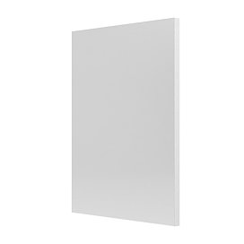 Venice White Frame 600 x 800mm Rectangular Mirror Large Image