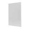 Venice White Frame 600 x 800mm Rectangular Mirror Large Image