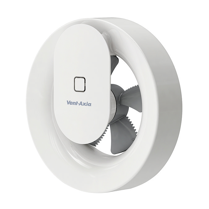 Vent-Axia Lo-Carbon Svara Bluetooth Extractor Fan - White - 409802
