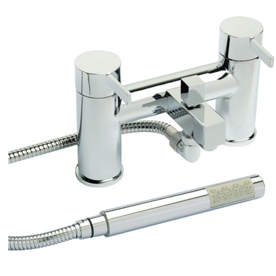 Ultra Venture Bath Shower Mixer With Shower Kit - Chrome - VEN304 Large Image