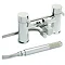 Ultra Venture Bath Shower Mixer With Shower Kit - Chrome - VEN304 Large Image