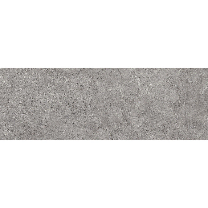 Vercelli Dark Grey Stone Effect Wall Tiles - 300 x 900mm Feature Large Image