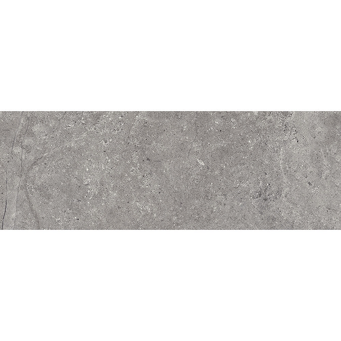 Vercelli Dark Grey Stone Effect Wall Tiles - 300 x 900mm  additional Large Image