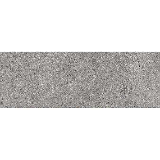Vercelli Dark Grey Stone Effect Wall Tiles - 300 x 900mm additional Large Image