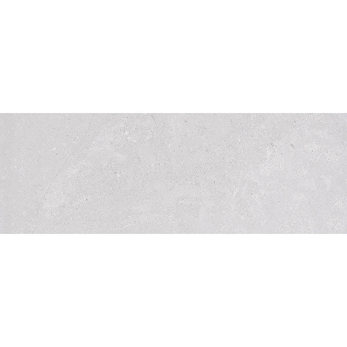 Vercelli Light Grey Stone Effect Wall Tiles - 300 x 900mm Feature Large Image