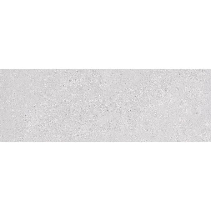 Vercelli Light Grey Stone Effect Wall Tiles - 300 x 900mm Standard Large Image