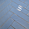 Vernon Rustic French Blue Gloss Ceramic Wall Tiles 75 x 300mm