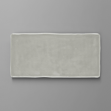 Vernon Rustic Grey Gloss Ceramic Wall Tiles 75 x 150mm  Profile Large Image