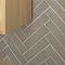 Vernon Rustic Mink Gloss Ceramic Wall Tiles 75 x 300mm Profile Large Image