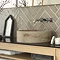 Vernon Rustic Toffee Gloss Ceramic Wall Tiles 75 x 300mm Profile Large Image