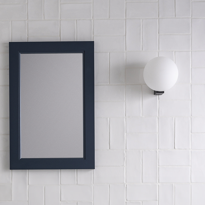 Vernon Rustic White Matt Ceramic Wall Tiles 75 x 150mm