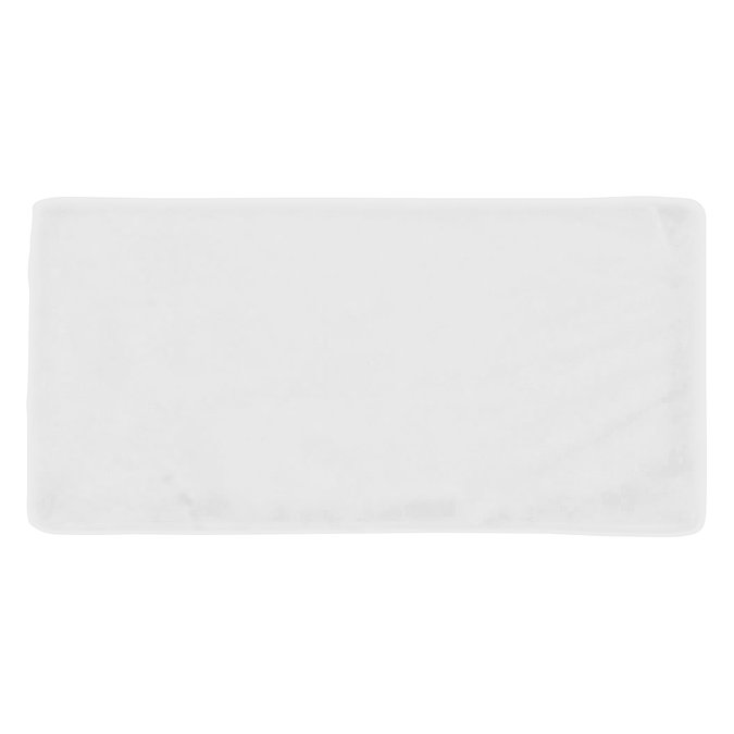 Vernon Rustic White Matt Ceramic Wall Tiles 75 x 150mm