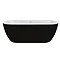 Verona Black Freestanding Modern Bath  Feature Large Image