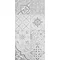 Verona Grey Encaustic Effect Wall and Floor Tiles - 255 x 510mm Feature Large Image