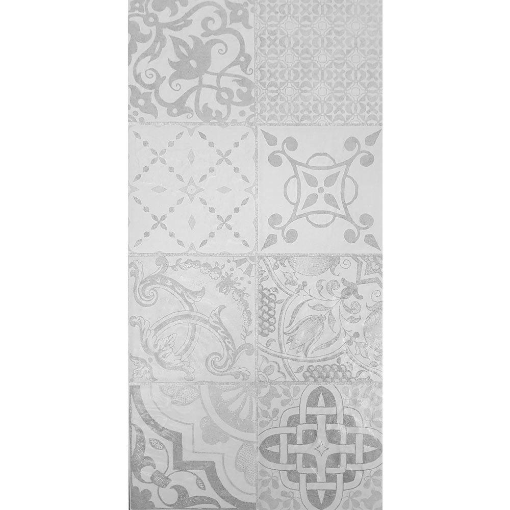 Verona Grey Encaustic Wall & Floor Tiles | Wall Tiles