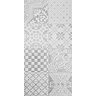 Verona Grey Encaustic Effect Wall and Floor Tiles - 255 x 510mm  In Bathroom Large Image