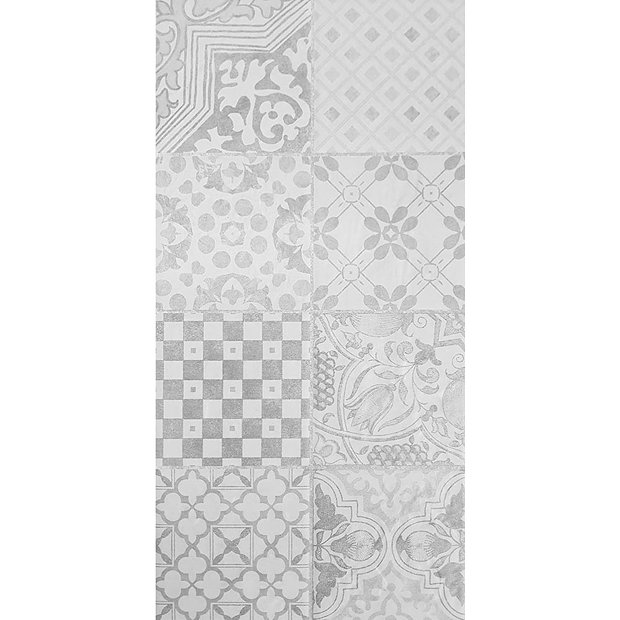 Verona Grey Encaustic Wall & Floor Tiles | Wall Tiles