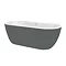 Verona Grey Freestanding Modern Bath  Standard Large Image