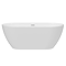 Verona Thin Edge Freestanding Modern Bath (1500 x 740mm) with Waste