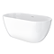 Verona Thin Edge Freestanding Modern Bath (1500 x 740mm) with Waste