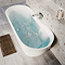 Verona Whirlpool Freestanding Bath with 12 Jet Airspa System