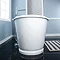 Versailles 1680 x 720mm Roll Top Cast Iron Bateau Bath Standard Large Image