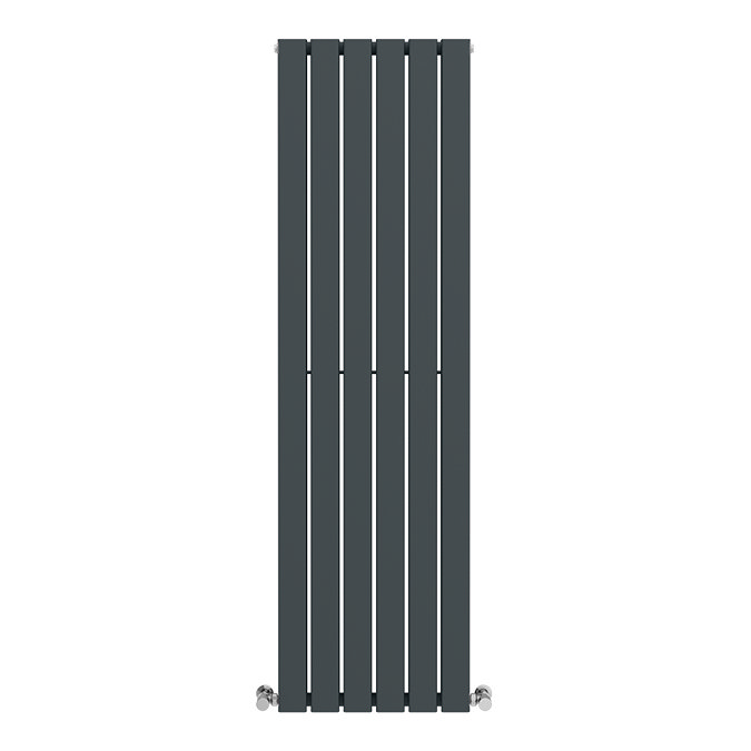 Vertical Radiator - Anthracite - Double Panel (1600mm High)