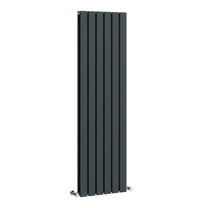 Vertical Radiator - Anthracite - Double Panel (1600mm High)