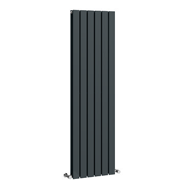 Vertical Radiator - Anthracite - Double Panel (1600mm High)