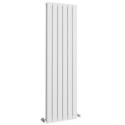 Vertical Radiator - White - Double Panel (1600mm High)