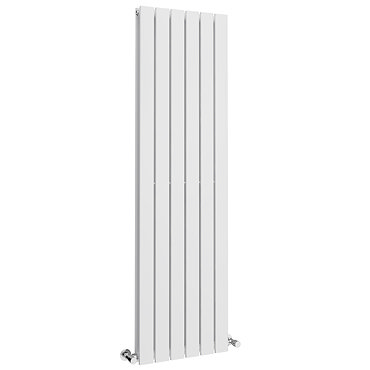 Vertical Radiator - White - Double Panel (1600mm High)