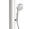 Vesta Round Head Multi-Function Shower Column - Silver Feature Large Image