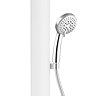 Vesta Round Head Multi-Function Shower Column - White Feature Large Image