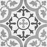 Vibe Grey Patterned Wall and Floor Tiles - 223 x 223mm  Standard Large Image
