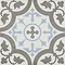 Vibe Light Blue Patterned Wall and Floor Tiles - 223 x 223mm  Standard Large Image