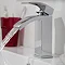 Ultra Vibe Sinclair Single Lever Mono Basin Mixer Tap - VIB305 Profile Large Image