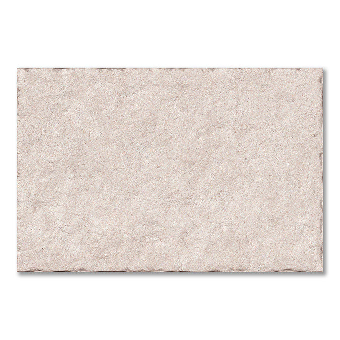 Vicoletto Sand Tumbled Edge Limestone Effect Outdoor Floor Tile - 605 x 905mm