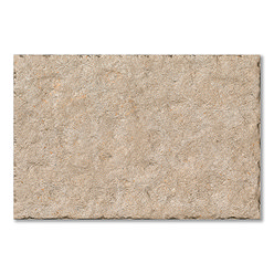 Vicoletto Taupe Tumbled Edge Limestone Effect Indoor Floor Tiles - 600 x 900mm