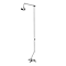 Victoria Bath Shower Mixer with Rigid Riser Kit & 5" Shower Head - Chrome