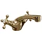 Victoria Gold Traditional Mono Basin Mixer Tap + Waste Large Image