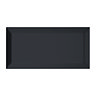 Victoria Metro Bevelled Graphite Tiles 200 x 100mm