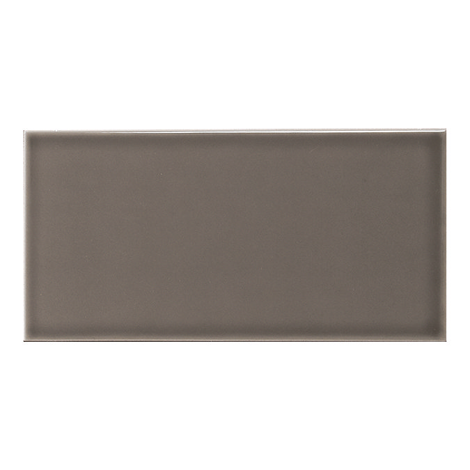 Victoria Metro Flat Brown Tiles 200 x 100mm