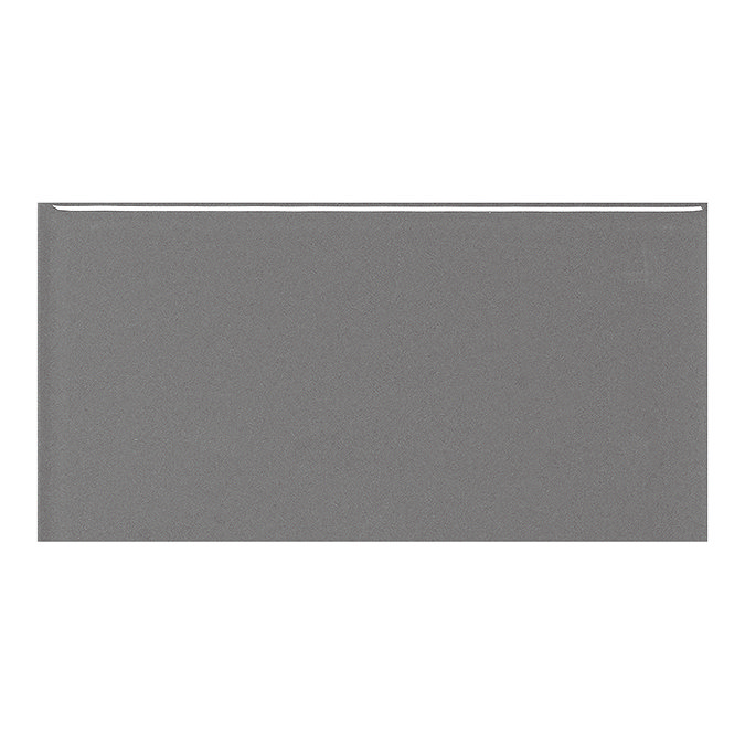 Victoria Metro Flat Dark Grey Tiles 200 x 100mm