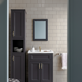 Victoria Metro Flat Light Grey Tiles - 200 x 100mm